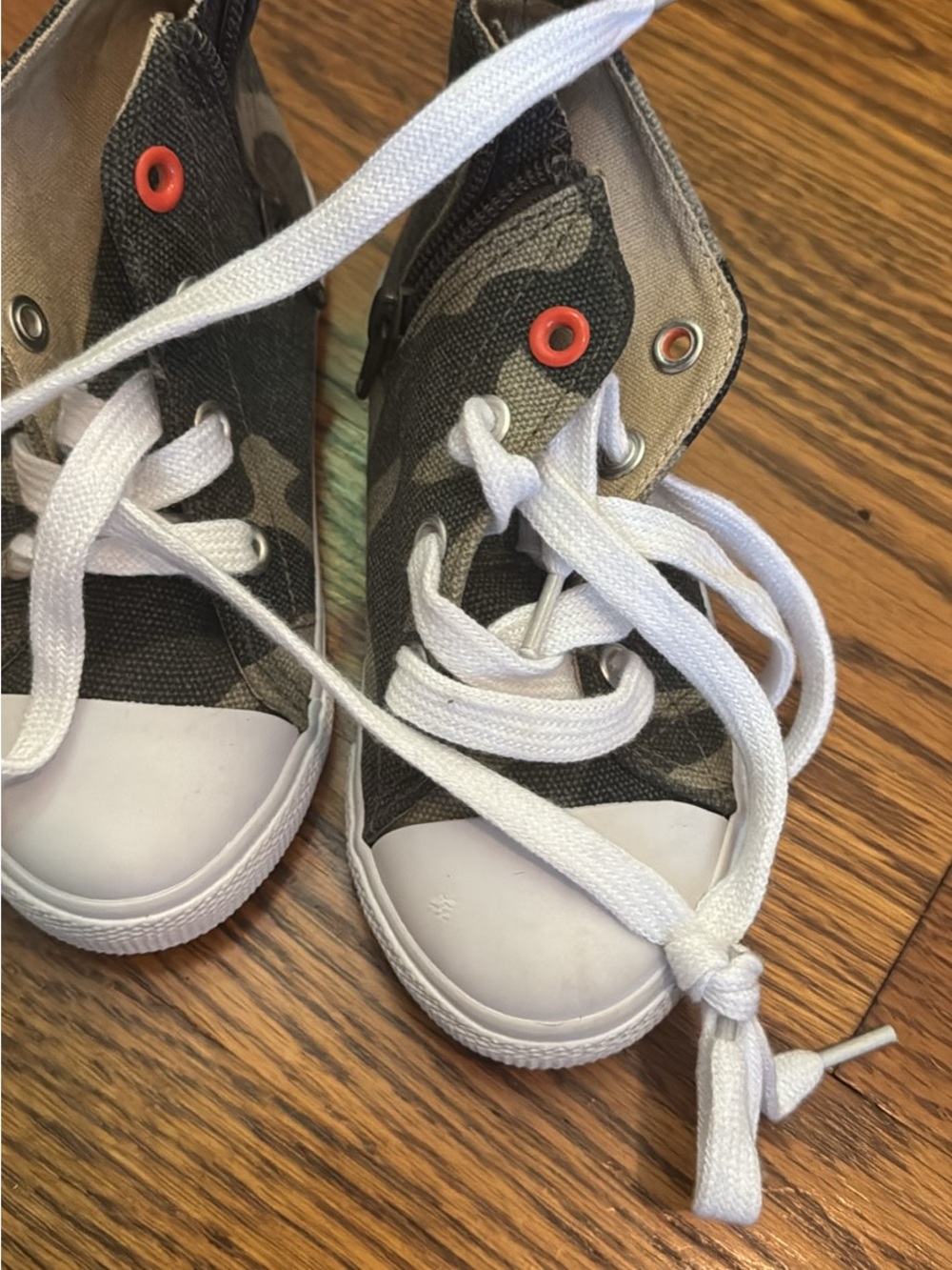 Cat & Jack Kids Camo High-Top Sneakers